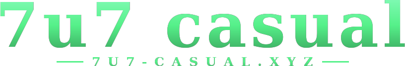 7u7 casual logo